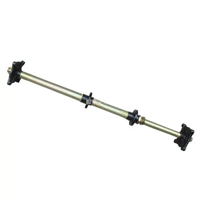 Modified DIY Four-Wheel Go-Kart Parts Big Bull Atv Rear Axle Rear Drive Axle with Flange 81cm (Motorcycle frame) - rear-axle-without-hub