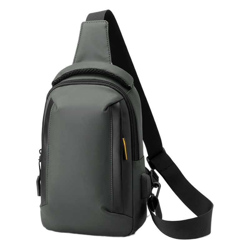 Bolso de pecho para hombres nuevo tipo de transporte multifuncional bolso de hombro deportivo de gran capacidad al aire libre bolso de hombro ocio para teléfonos móviles bolso pequeño