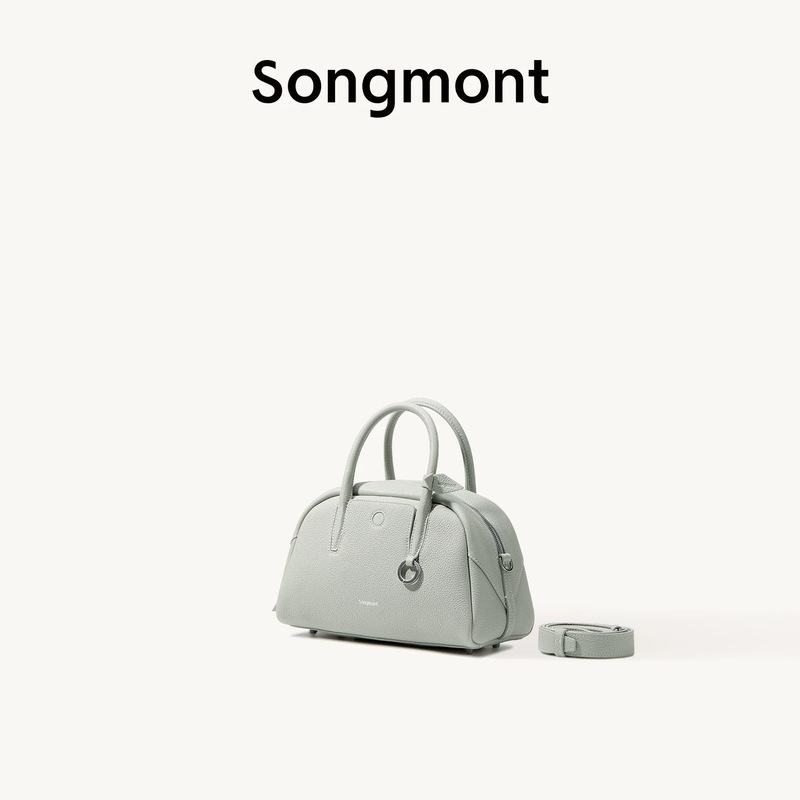 【ウェンチーと同じスタイル】Songmont 山下裕松トレース ミニボウリングバッグ クロスボディボストンスモールバッグ|undefined