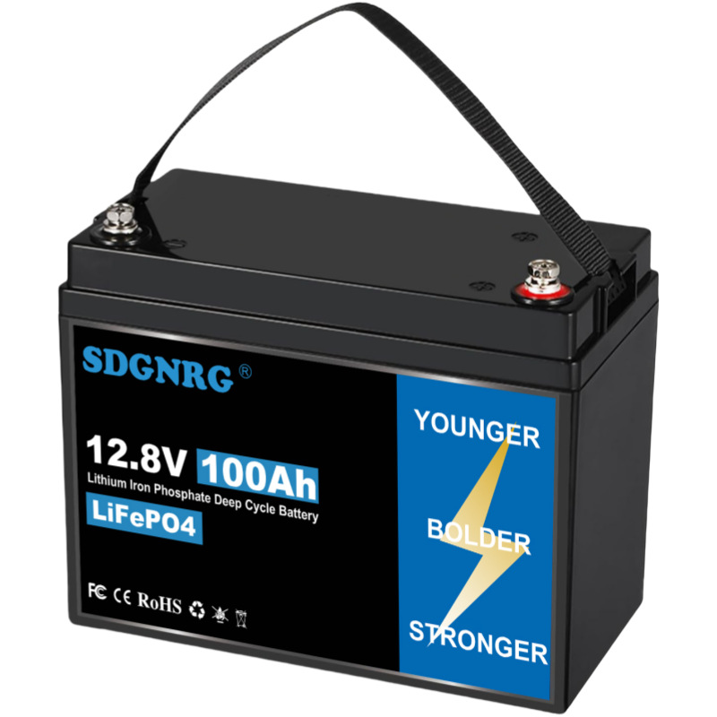 25.6V lead to lithium battery 100ah 200ah RV golf cart solar