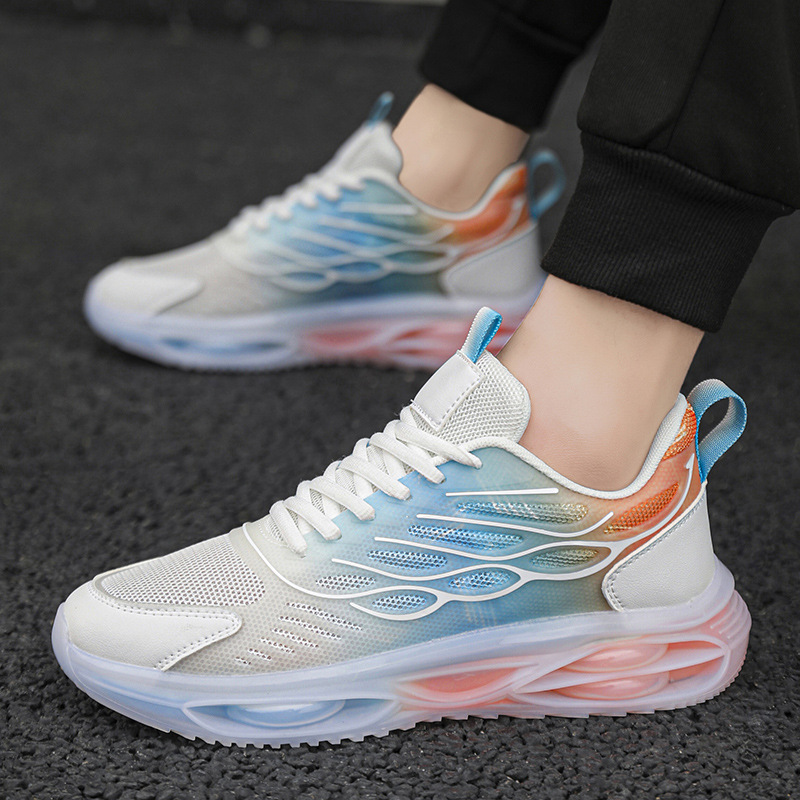 Spring and autumn breathable men's shoes thin net surface trend casual shoes_voghion.com