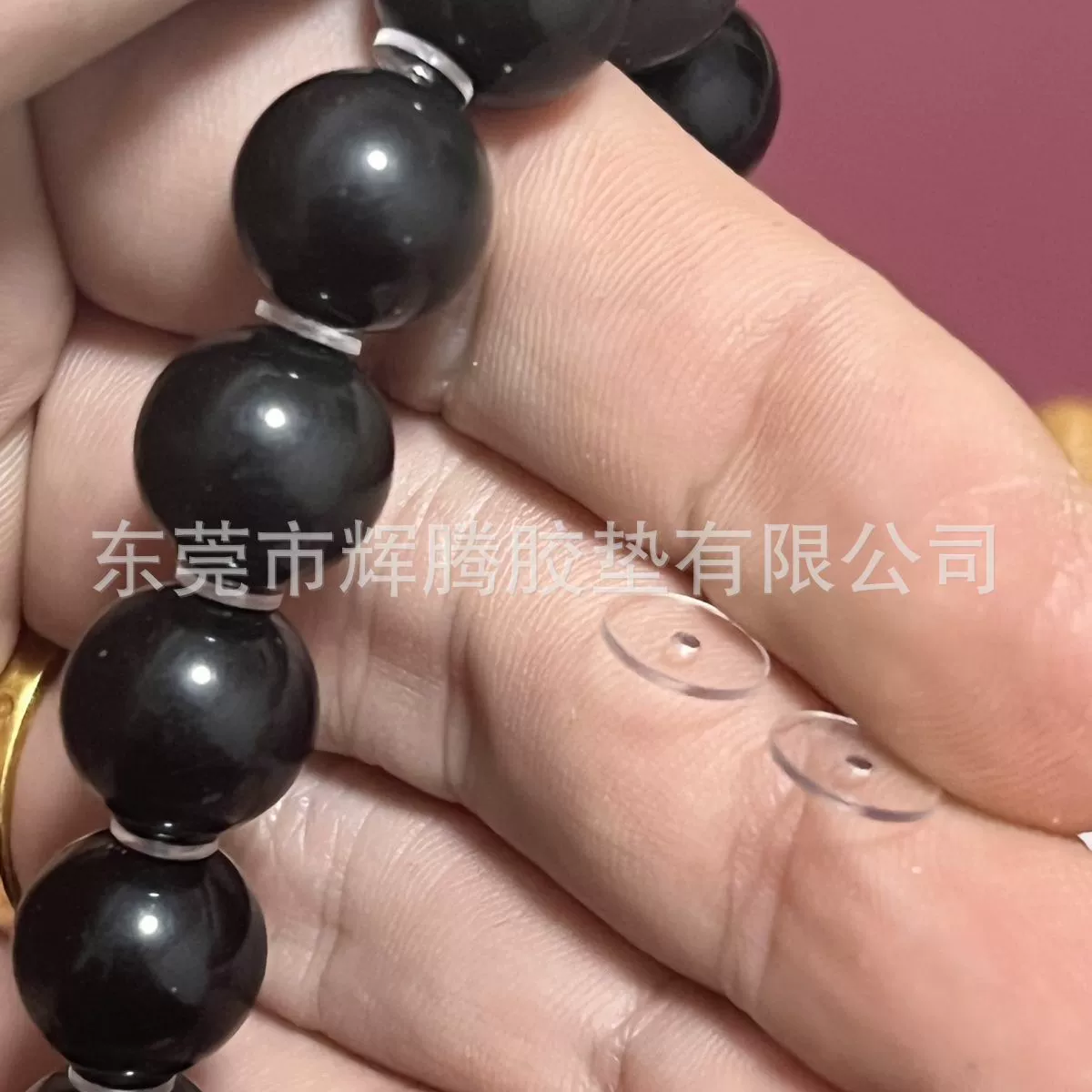 Завод прямой Вэнь играть ювелирные изделия прозрачный силиконовый проставки ювелирные изделия кристалл шарик Аксессуары Анти-износ ПП распорка коробка