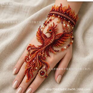 �羳�¿� DIY Beaded Hand Bracelet Kit DIY������朲��ϰ�
