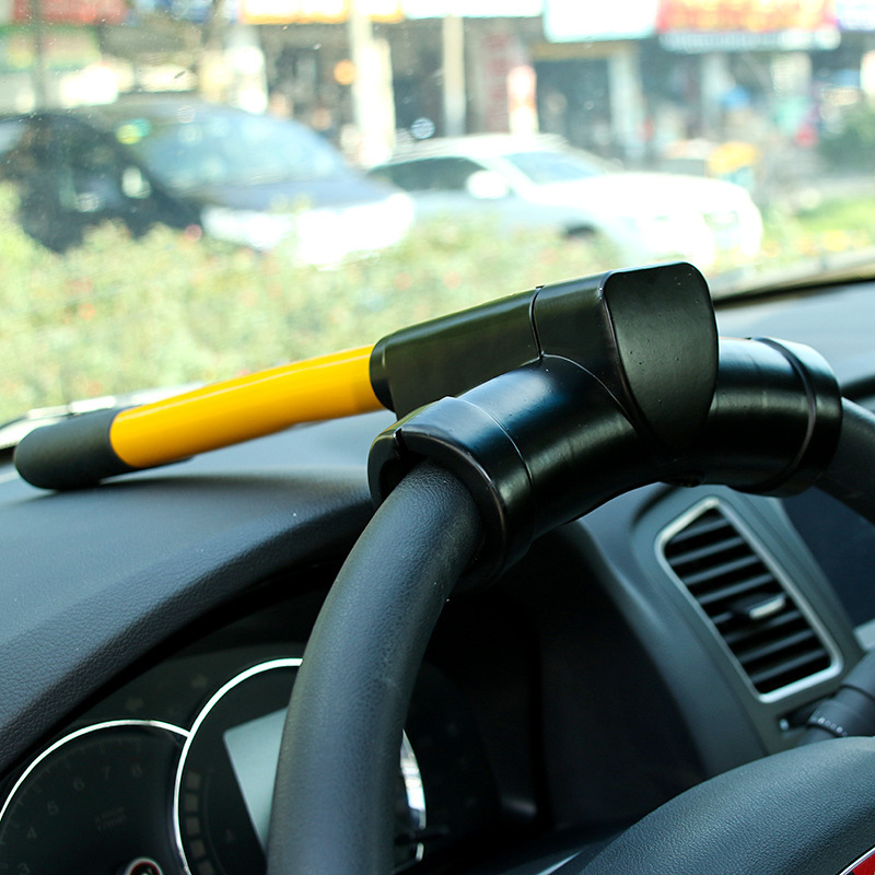 Cerradura del volante de automóvil hipotecado Cerradura antirrobo Cerradura del volante de automóvil Cinturón de seguridad Cerradura del volante de automóvil