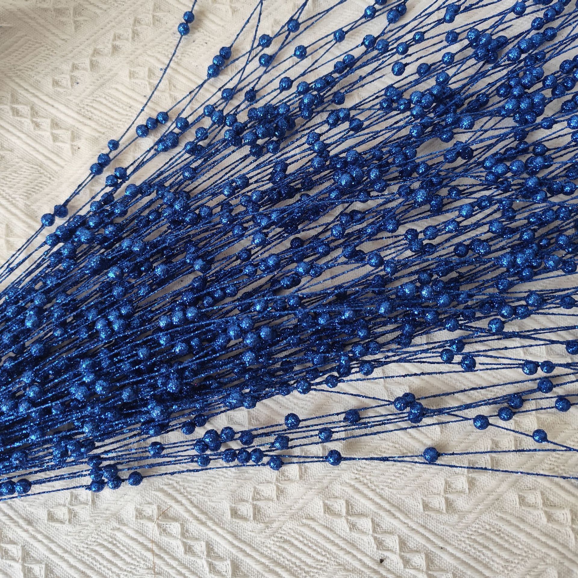 Polvo de oro transfronterizo Willow decoración de Navidad decoración del hogar props árbol de Navidad flash polvo de bayas diseño de espuma