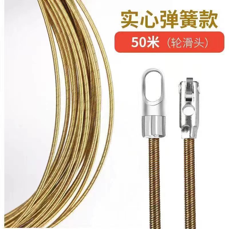 Enhebrador eléctrico de la primavera que rosca la pared manual del artefacto de la draga del alambre que rosca el alambre del hardware del cable del tubo image 21