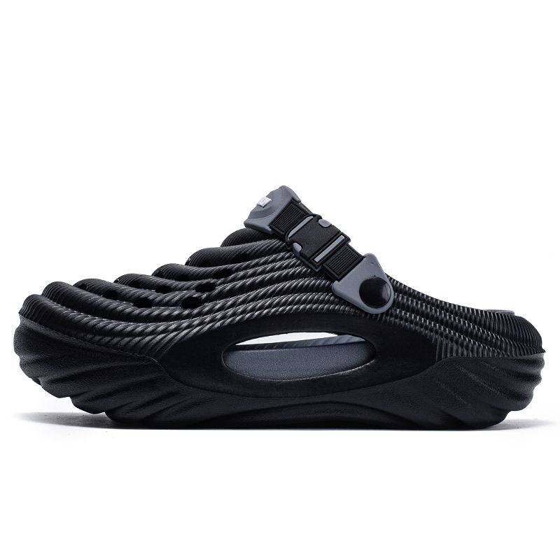 Sandals Men's Shoes Summer Outdoor Baotou Slippers Clogs Thick-Soled Outer Wear Beach Shoes Sports Sandals and Slippers for Men