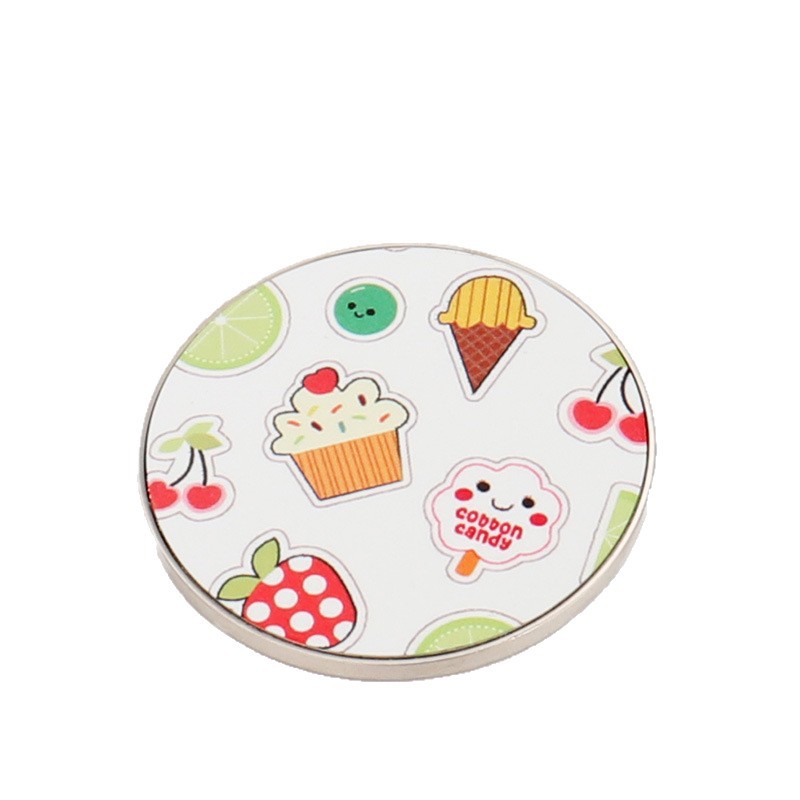 Transfronterizo suministro de fábrica de Amazon recubrimiento de transferencia de calor en blanco pegatinas de refrigerador de metal sublimado pegatinas de refrigerador de imán