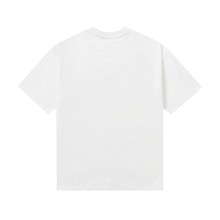 Casual Version of Cross-Border Summer Printed High Street Men's Short-Sleeved Casual Tee Personalized T-Shirt New Sweatshirt Series
