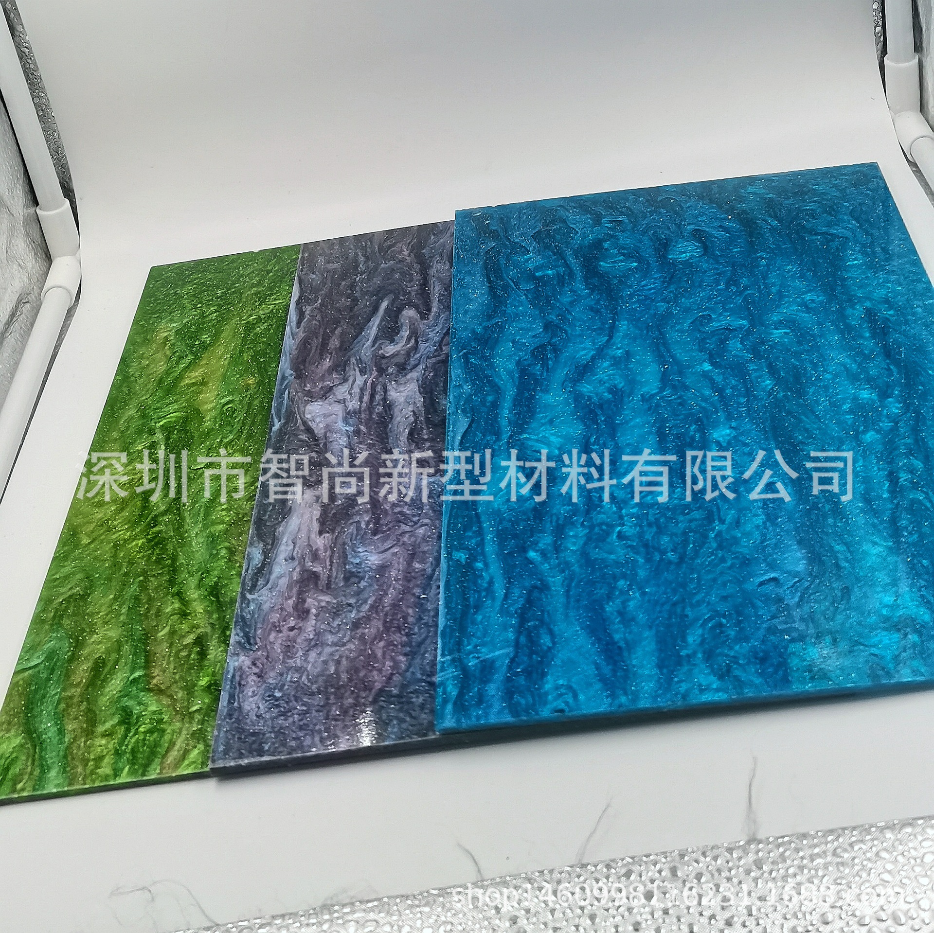 梦幻星河亚克力钥匙扣动漫周边饰品创意家具化妆品展示架有机玻璃