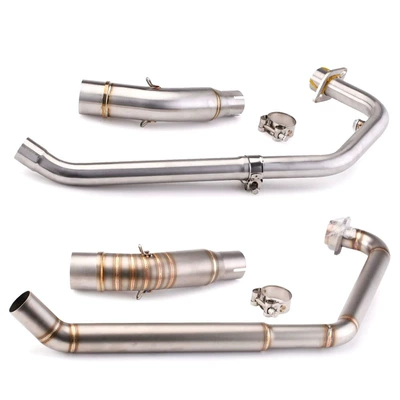 front section stainless steel – Motorcycle exhaust pipe