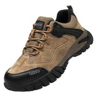 Labor protection shoes men's anti-smashing anti-stab steel Baotou site deodorant breathable ultra-light non-slip work four-season old insurance