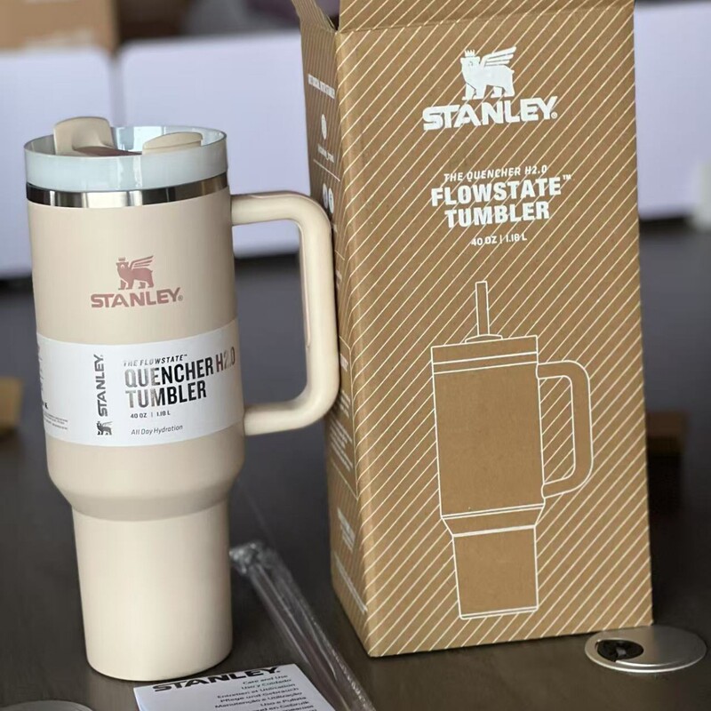 跨境外贸STANLEY史丹利保温杯304不锈钢吸管杯便携户外车载运动杯|undefined