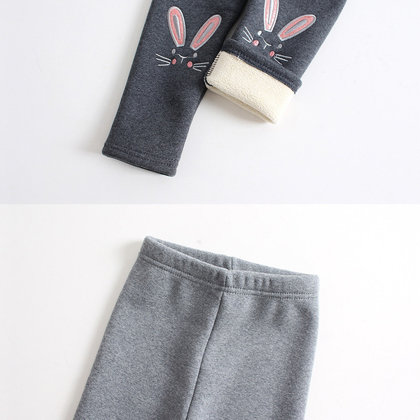 Winter warm cotton children's leggings