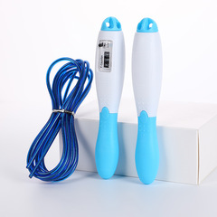 Two-section handle counting skipping rope for primary and secondary school students, PVC skipping rope for adults and children, fitness and sports equipment