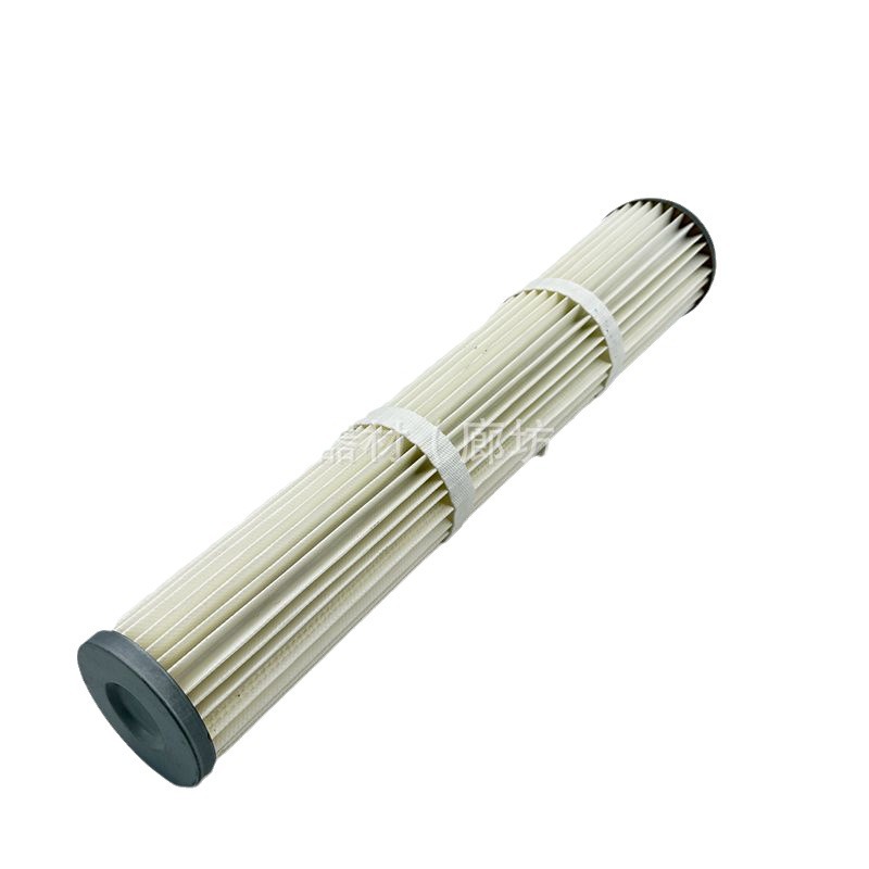 D50钻机除尘滤筒 无纺布折叠滤芯可反复冲洗除尘滤芯直径120高600