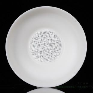 White Jade Porcelain Integrated Full Ceramic Tea Strainer Tea Filter Tea Separator Ceramic Tea Set Accessories Tea Leaf Filter Tea Infuser