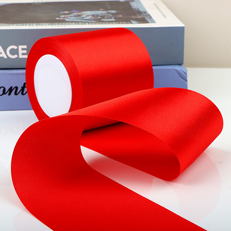 Cinta roja Cinta embalaje de regalo cinta de hornear boda Cinta Roja cinta Cinta Roja coche Cinta Roja tira de tela