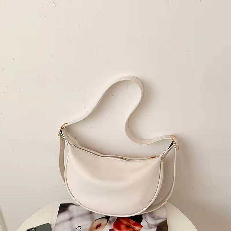 Borsa a tracolla versatile da donna, nuova borsa da ascella casual di tendenza estate 2023, borsa a sella di nicchia francese_voghion.com