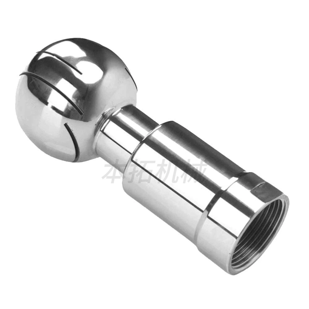 Гигиенический уровень быстрая внутренняя очистка бака внутренняя резьба вращающаяся шайбы из нержавеющей стали 360 градусов