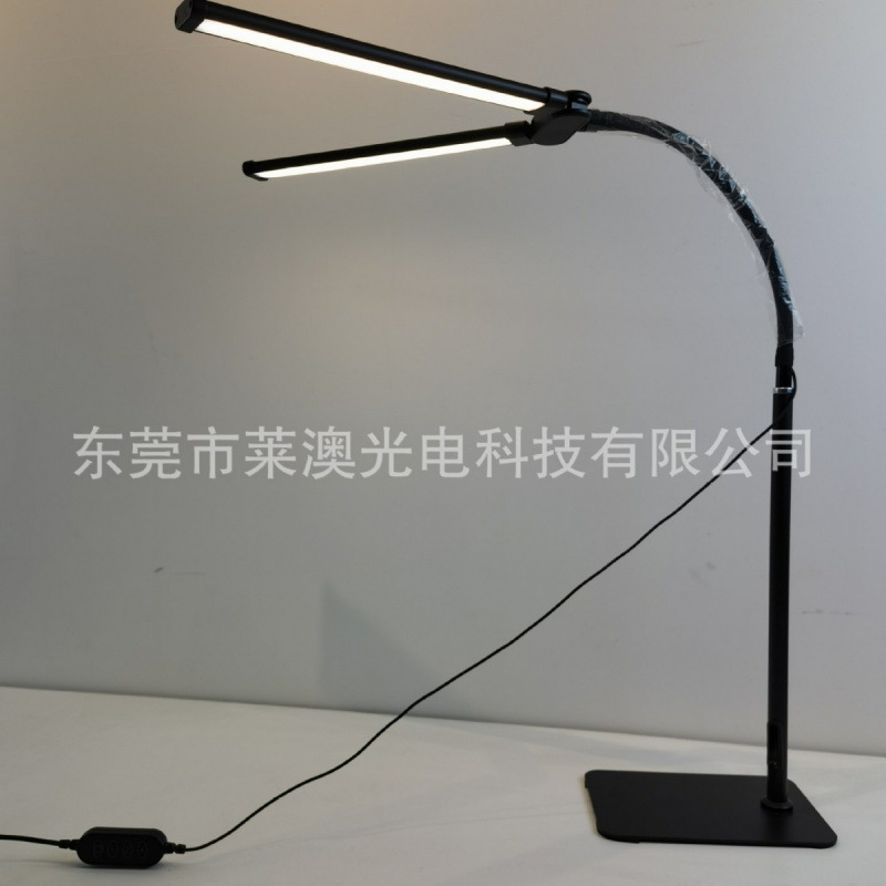 学习护眼台灯双头夹子灯led桌面台灯学生学习灯电脑照明灯底座
