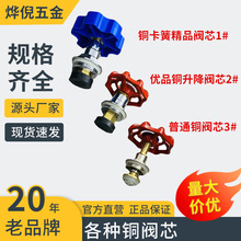 精品PPR水管闸阀配件阀门阀芯 全铜单杆升降截止阀阀芯 现货速发