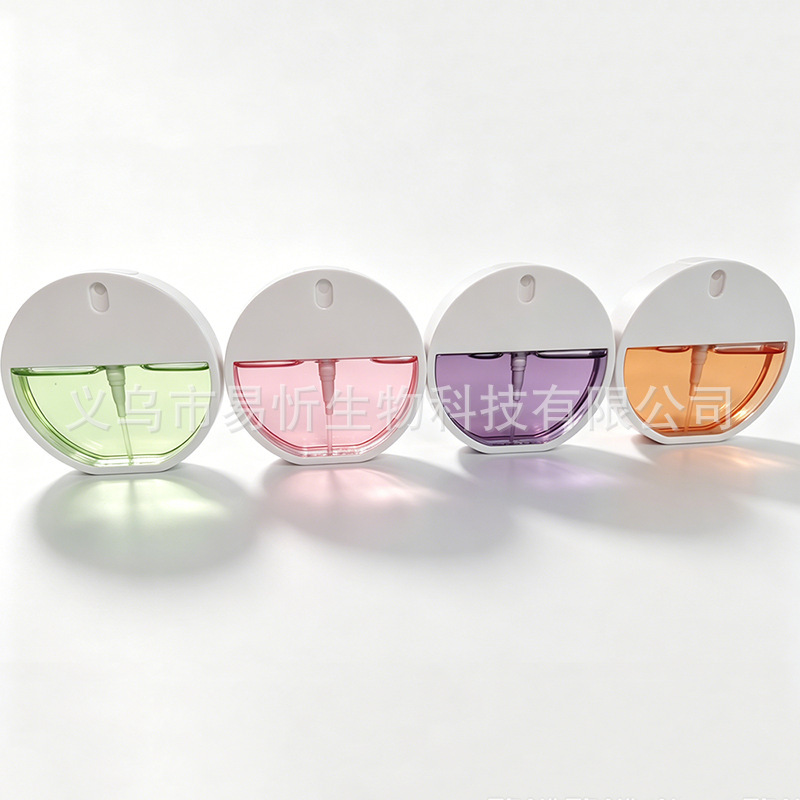 Wholesale 30ml fine mist spray hand sanitizer in a round container, portable, moisturizing, no-rinse, quick-drying, mini cleaning solution Wholesale 30ml fine mist spray hand sanitizer in a round container, portable, moisturizing, no-rinse, quick-drying, mini cleaning solution