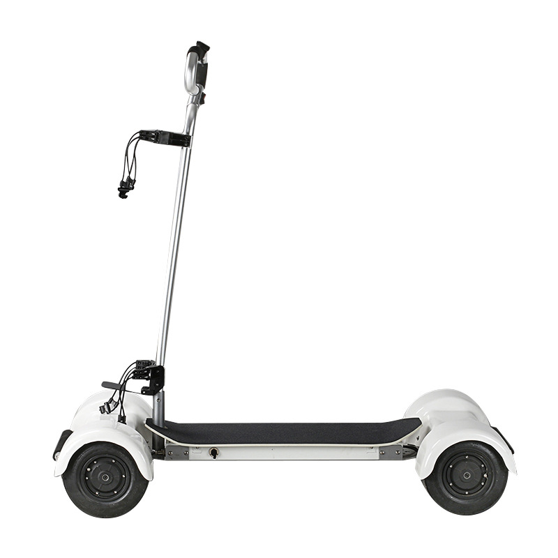 Monopatín eléctrico de alta potencia plegable de la VESPA de cuatro ruedas eléctrica especial caliente del campo de golf