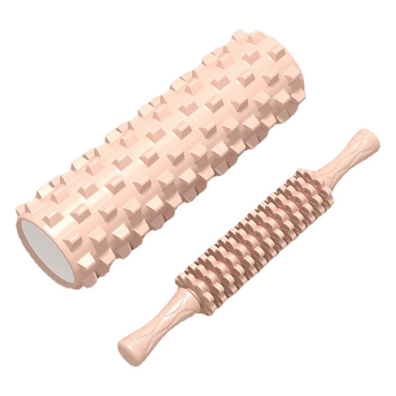 Вал из пенопласта EVA Булава для йоги фитнес Массажная палка мышечный релаксер 45 см Langya полая колонна для йоги