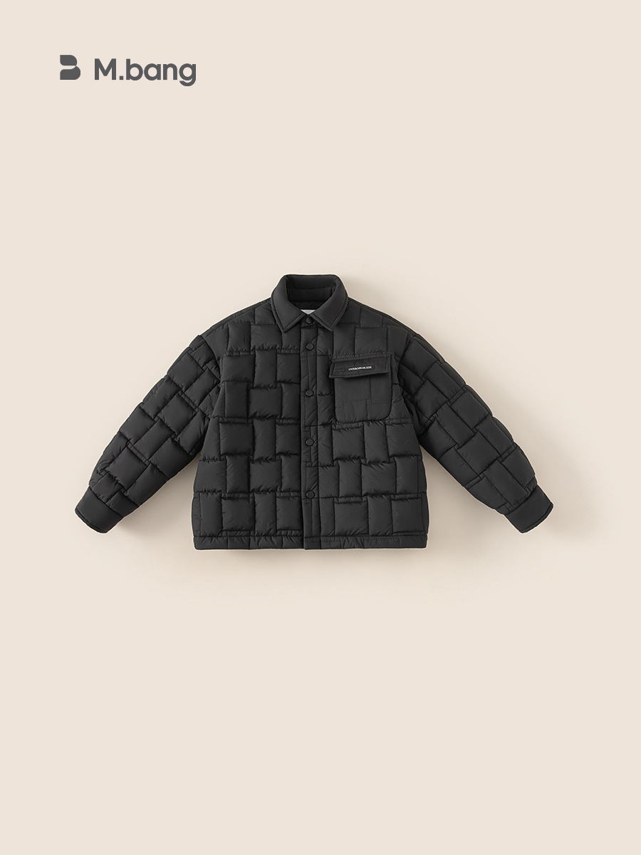 Yoobao ropa infantil para niños gruesa abrigo de invierno 2024 nuevo invierno ropa de invierno con collar chaqueta de ropa de algodón caliente para niños