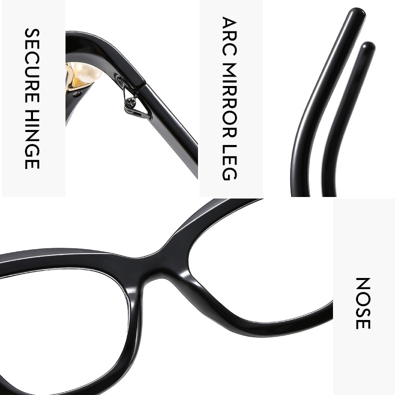 65g Weight Full rim frame Glasses Structure Glasses Classification PC Lens Material Casual, Holiday, Outdoor Occasion Geometric Pattern Women's Gender Y2K, IG Style Style Y2K IG Style Geometric PC Full Rim Frame Optical Glasses 10