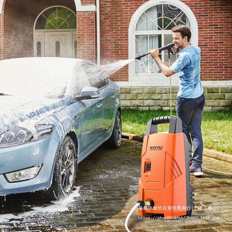 Lavadora de automóviles de alta tensión doméstica 220v cepillo portátil pistola de agua de lavado de automóviles limpiadora automática
