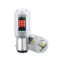 Автомобильные светодиодные фары 1156 1157 стоп-сигналы 3030 16SMD задние фонари рулевого управления вспышка полной яркости