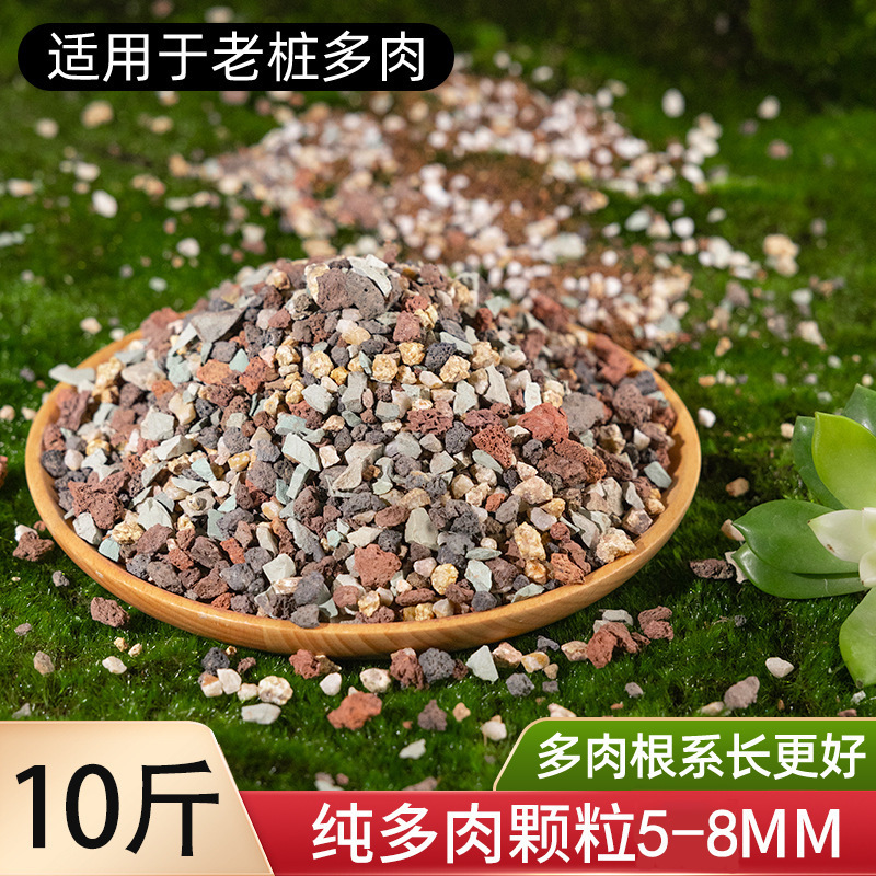 多肉植物粒土、特殊栄養土、医療石、一般花植物多肉植物土、カラフルな小石舗装|undefined