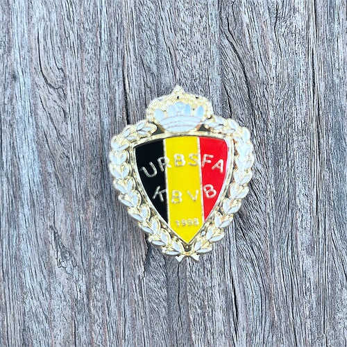 Fan supplies World Cup Spain Germany France Brazil Argentina Portugal team emblem brooch badge