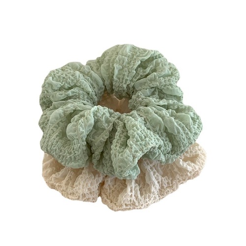 Korean pig intestine hair band ins style hair band for women to tie their hair with hair ties, hair ropes, trendy hair accessories, high-looking rubber bands