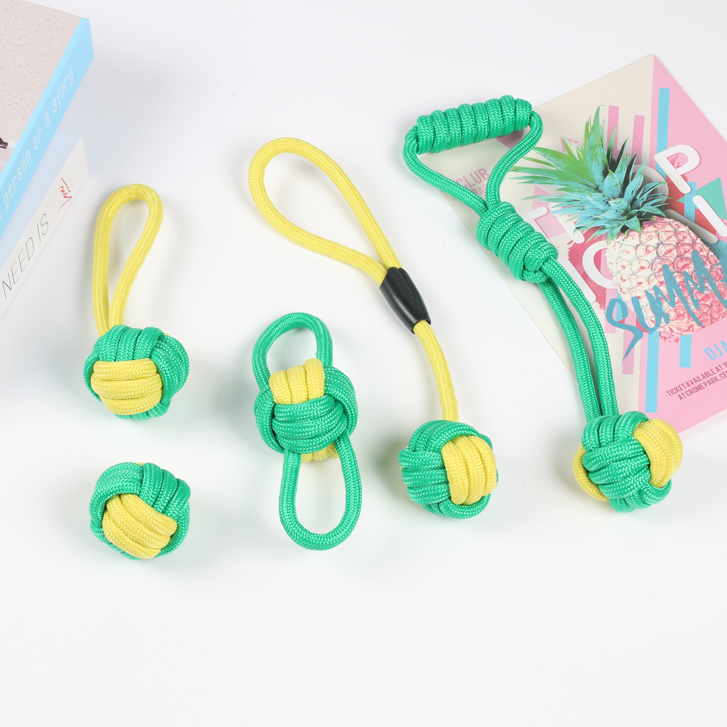 Juguetes para perros tejidos de polipropileno personalizados del fabricante