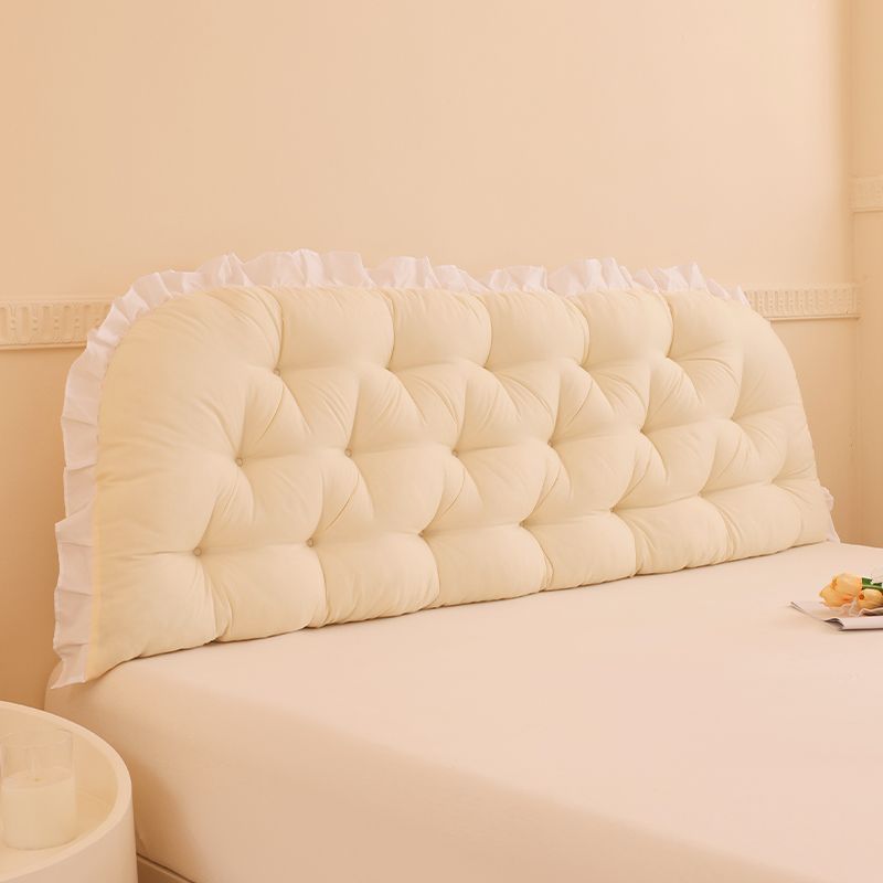 Solid Wood Bedside Soft Backrest Children's Baffle Solid Wood Bed Anti-Collision Cushion Bedroom Bed Pillow Waist Protector Bed Cushion