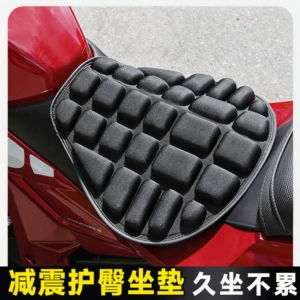 Yay motosiklet oturacaq yastığı, şok udan, istilik izolyasiyalı, havalandırmalı, qalınlaşdırılmış, suya davamlı
