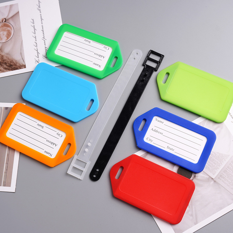 Amazon Pp Luggage Tags, Student Backpack Travel Tags, Checked Luggage Name Tags, Anti-Lost Boarding Passes in Stock