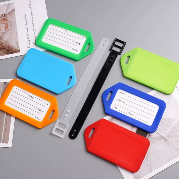 Amazon Pp Luggage Tags, Student Backpack Travel Tags, Checked Luggage Name Tags, Anti-Lost Boarding Passes in Stock