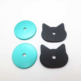 韩版手机支架小猫卡通k猫动物指环扣猫头片材日本手机指环扣支架