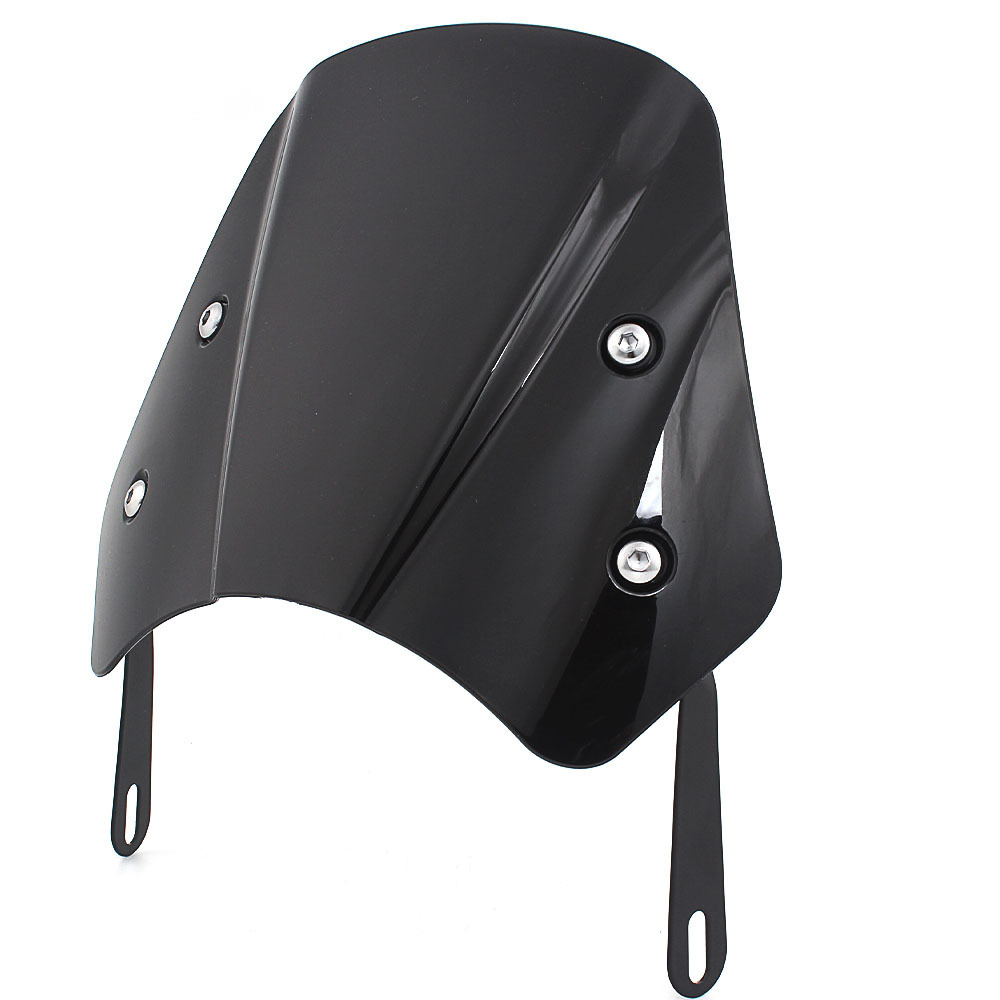 Motorcycle Retro Modification 5-7inch Universal Headlight Headlight Retro Windshield Windproof Wind Deflector