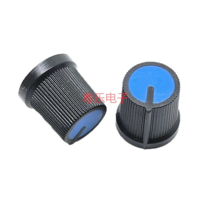 № 3 двухцветная пластиковая ручка синяя верхняя соломенная шляпа типа 6 мм цветочная ось потенциометр индикация усилителя звука ручка регулировки колпачок