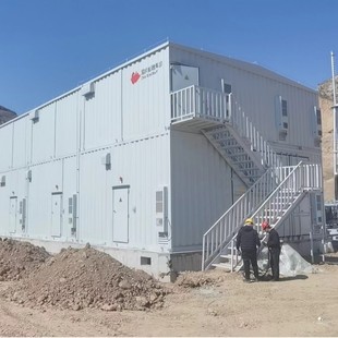 Electric power and electrical equipment compartment prefabricated compartment energy storage battery double-layer special container