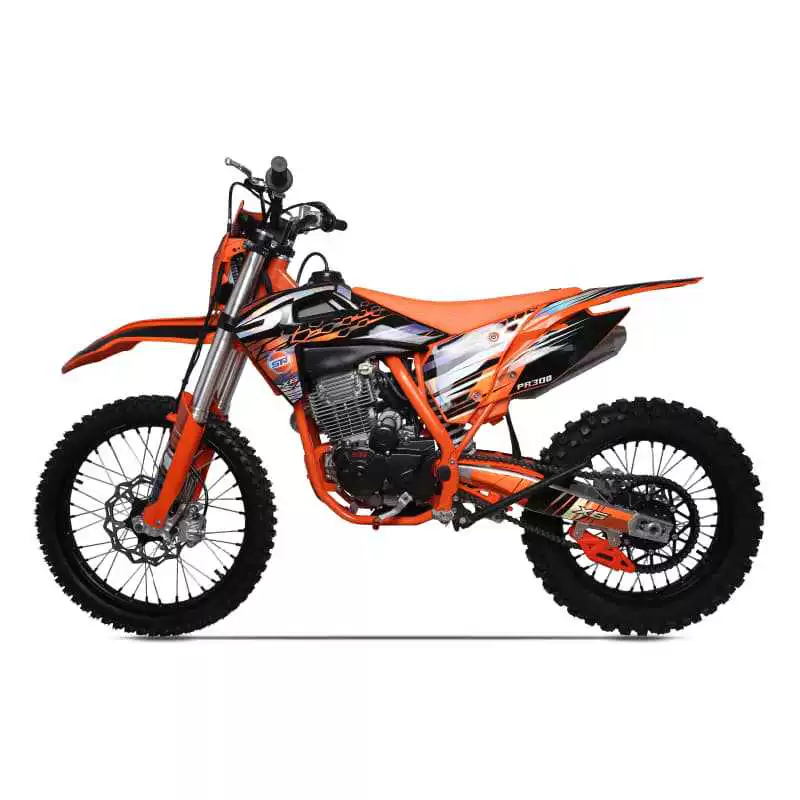 Мотоцикл Stoner Racing STN X6-PR300, воздушного охлаждения, двухколёсный, внедорожный трековый