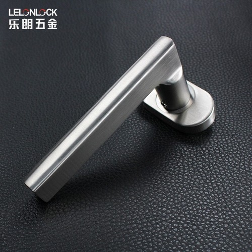 Lelang Broken Bridge Aluminum Swing Door Lock Single Point Door Lock Stainless Steel Handle Lock Profile Door Narrow Frame Split Door Lock