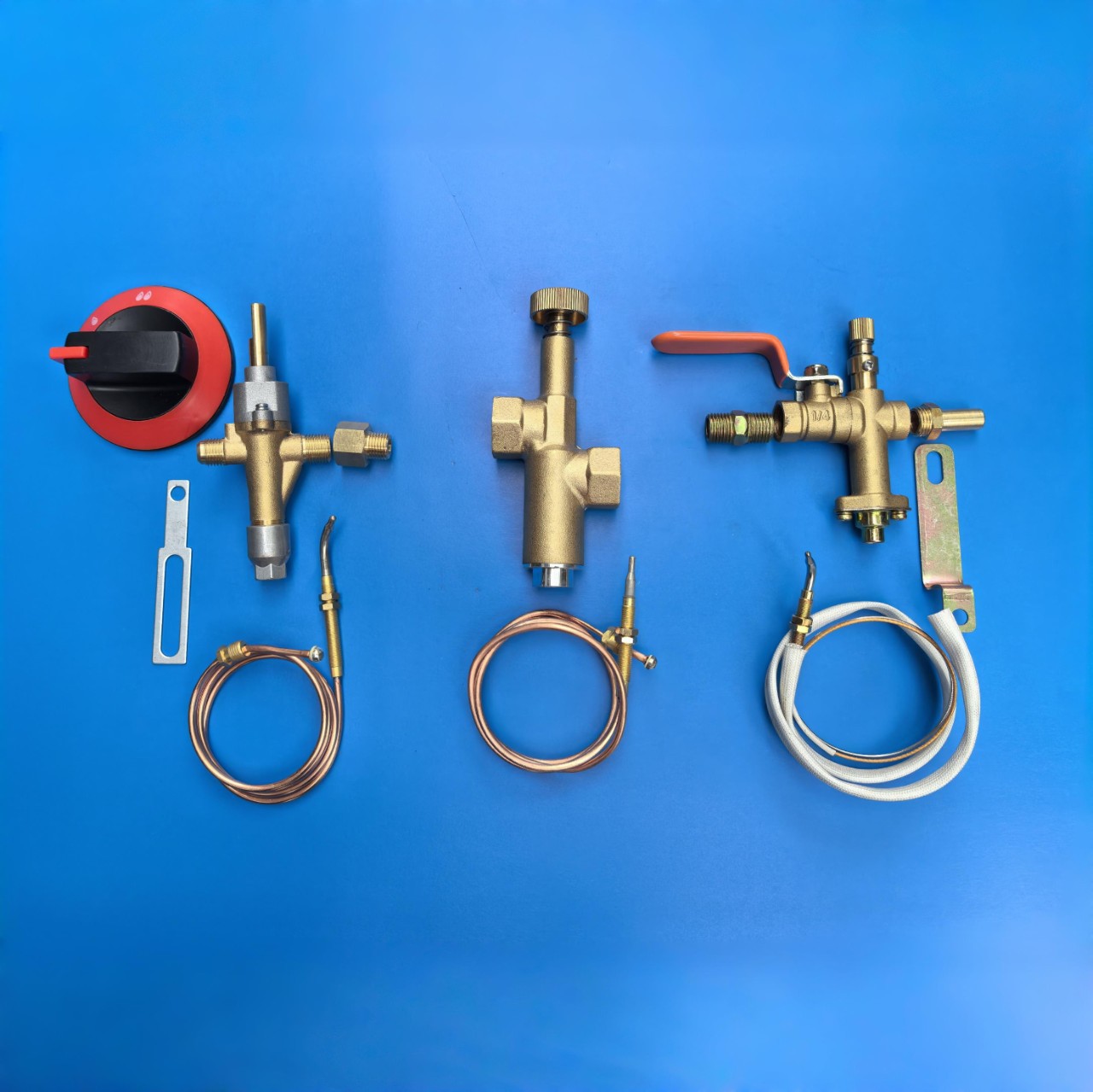 手动点火2分内牙煲仔炉商用天然气液化气打火总成熄火保护安全阀