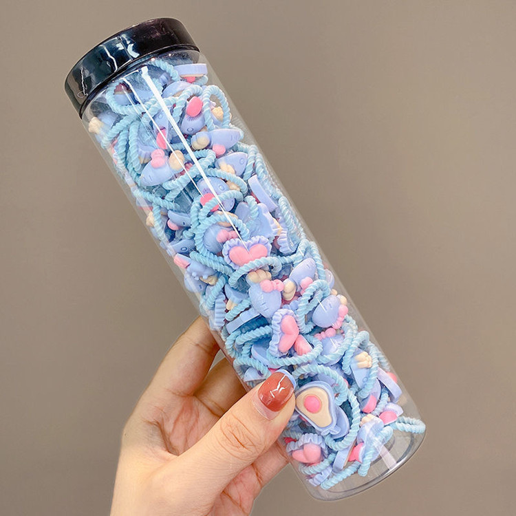 La banda de goma de los niños no daña el pelo, buena elasticidad, banda de goma de la muchacha, cuerda del pelo del bebé, pelo tamaño pequeño del lazo, anillo del pelo, accesorios del pelo