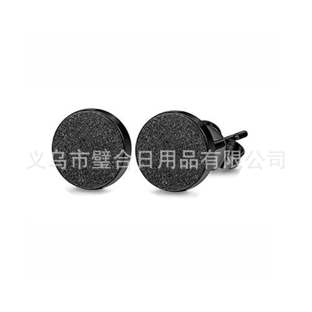 2022 nueva moda de los hombres de moda de las mujeres solo negro de titanio de acero